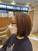 ユウヘアー 三軒茶屋店(U Hair)&nbsp;ハイライト/ボブ