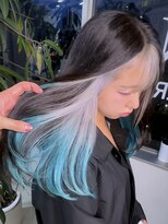 イエナ 渋谷(IENA)&nbsp;デザインカラーケアブリーチダブルカラーココアベージュ