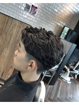 タフ バーバーショップ 大濠店(TOUGH BARBER SHOP)&nbsp;フェザーパーマ×テーパーフェード！！！