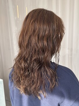 デジタルパーマを使ったエアウェーブ