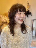 コルバス ブラウンバニーオーケストラ(Corvus Brown Bunny Orchestra)&nbsp;無造作レイヤースタイル