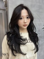 レブ 四条烏丸(Reb,)&nbsp;ロングレイヤーバタフライレイヤーハッシュカット