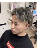 アップバングハイライト