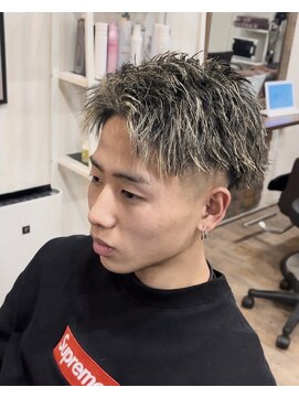 ルイ 京都烏丸店(Loui) アップバングハイライト