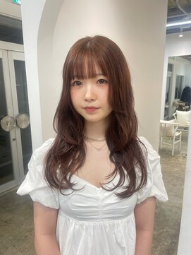 フィット ヒュー 千葉(fit hue) イメチェン/ピンクベージュ/アンブレラカラー/前髪【千葉駅】