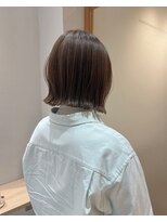 フィーカ(fika)&nbsp;外はねボブ×マロンベージュカラーイメチェン