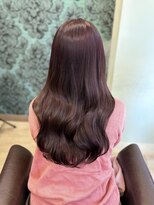 アクシス ナゴヤ(AXIS NAGOYA) 【なつミ】ミルクティーブロンド/ダークブルー/デジタルパーマ/