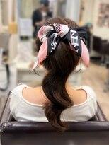 ジャムスタイリングハウス(JAM STYLING HOUSE) 【北新地ヘアセット】シンプルポニーテール