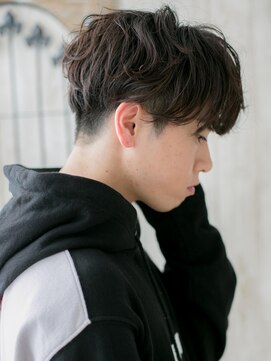 モッズヘア メン 新所沢店(mod's hair men) 20代30代ニュアンスデザインルーズパーマフェザーマッシュe