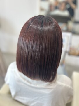 ヘアアンドスパ エメ(Aimer) 質感再整カラー&トリートメント