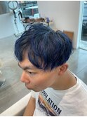 透明感ブルーカラー