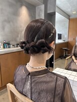 ニーイチイチ(211)&nbsp;カチモリ/カチモリヘア/ヘアセット/お呼ばれヘア/神戸三宮