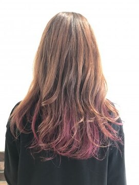 ネオリーブシェリエ 浅草店(Neolive cherie) 【インナーカラー】ワインレッド