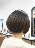 お客様ヘアー　ショートボブ
