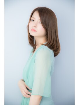 ネウィ 京橋(newi) 【uta*_girls】イノセント×ストレート×セミディ