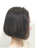 刈り上げセンターパートクラゲヘアーオリーブグレー10