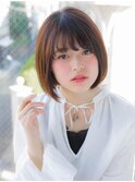 ナチュラルボブヘア