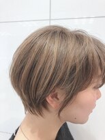 ゼルレーヴ(ZELE reve)&nbsp;マッシュショート×ベージュカラー