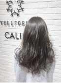 エドル　透け感アッシュ