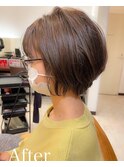 トップもふんわり美人ショートヘア