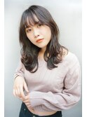 おろしても結んでも可愛いセミロング【銀座/有楽町】30代40代