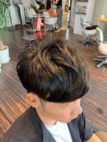 アトリエアルシュ(atelier ARCHE) メンズ矯正 ピンピンペタンコにならない自然な縮毛矯正