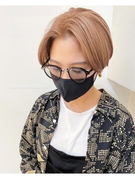 ネオリーブアイム 横浜西口店(Neolive aim) ハイトーンベージュのハンサムショート★