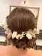 ヘアーメイクボヌール(hair make Bonheur)の写真/《津留》式典などのイベントにオススメ!メイク+ヘアセットクーポン多数ご用意☆早朝料金なしも嬉しい◎