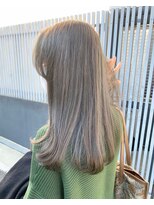 ガリカ 渋谷(Gallica)&nbsp;オリーブベージュ×セミロング