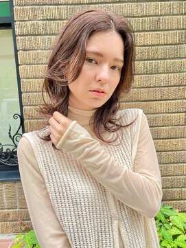 マックス フォー ヘアー(MAX FOR HAIR) 【デザインカット】顔周りレイヤーミディヘア◎