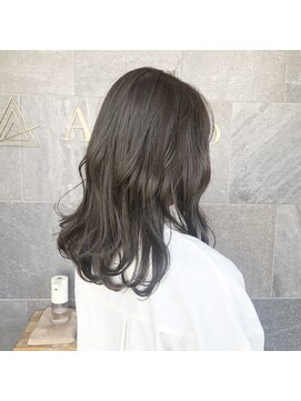 メゾン アヴァロ(Maison Avallo) お客様スナップ　 カーキグレージュ/ミディアムレイヤー