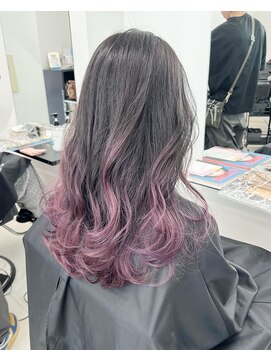 アライブ キチジョウジ(ALIVE Kichijoji) 【ALIVE吉祥寺】ラベンダーグレージュグラデーションカラー