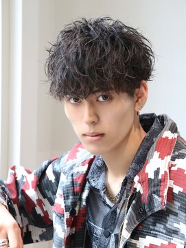 ネイビー(NAVY) モッドツイスパマッシュ