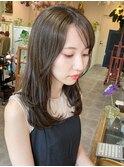 ローレイヤー大人セミロング