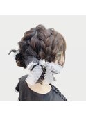 お団子ツイン