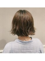 フェンヘアーアイス 中目黒(Fen.hair ici)&nbsp;愛されショートボブ艶髪くびレイヤーボブくせ毛風パーマ