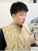 花田/メンズ/マッシュパーマ/スパイキーショート/カルマパーマ