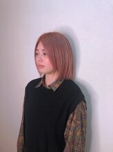 インヘアー(IN hair) ショートボブからのダブルカラー！