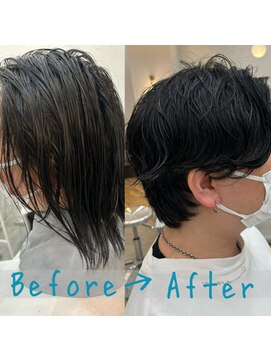 ロミー 本厚木(ROMMY.) 【メンズスタイル】ゆるスパイラルパーマ