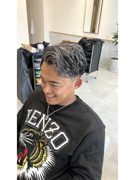 レンジヘアー(lange hair) white mesh