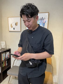 リンネルヘアー (Rin:nel hair) 流れパーマ