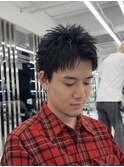 メンズスパイキーショート