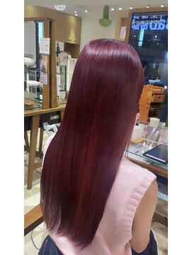 バブ バイネオリーブ(Bab by neolive) ピンク/wカラー/ブリーチ/ワンレン/カシスピンク