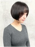 *ミニボブコンパクトボブグラデーションボブかわいい30代40代2