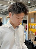 ショート×ツイストパーマ
