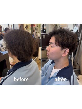 クセ毛だからパーマスタイルができないとあきらめている方大歓迎！