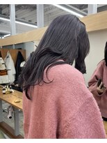 アル 心斎橋(alu)&nbsp;ツヤ髪スタイル/黒髪カタログ/小顔に見せるヘア