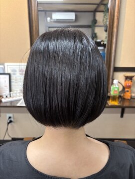 コネクト(Connect) 縮毛矯正エアリーボブスタイル