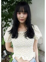 イェン(Yen.)&nbsp;透明感オリーブカラーロングレイヤー