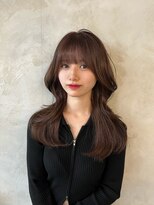 ロンドルピナス 小倉(Lond Lupinus)&nbsp;顔型別ヘアスタイル特集 /チェリーブラウン /ミニウルフ/北九州